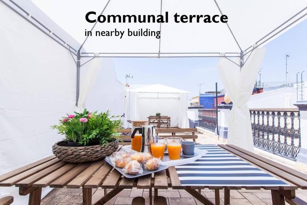 Hostly Rivero 2B Center-Fibre-Communal Terrace-Parking Optional-Cless Севилья Экстерьер фото